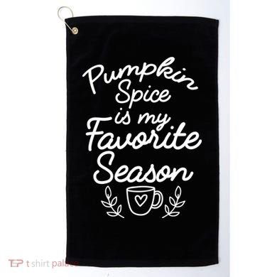 Pumpkin Spice Season Golf Towel