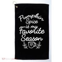 Pumpkin Spice Season Golf Towel thumb 0