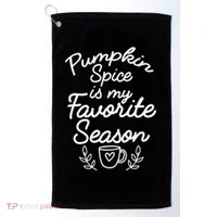 Pumpkin Spice Season Golf Towel thumb 0