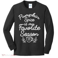 Pumpkin Spice Season Kids Long Sleeve Shirt thumb 0