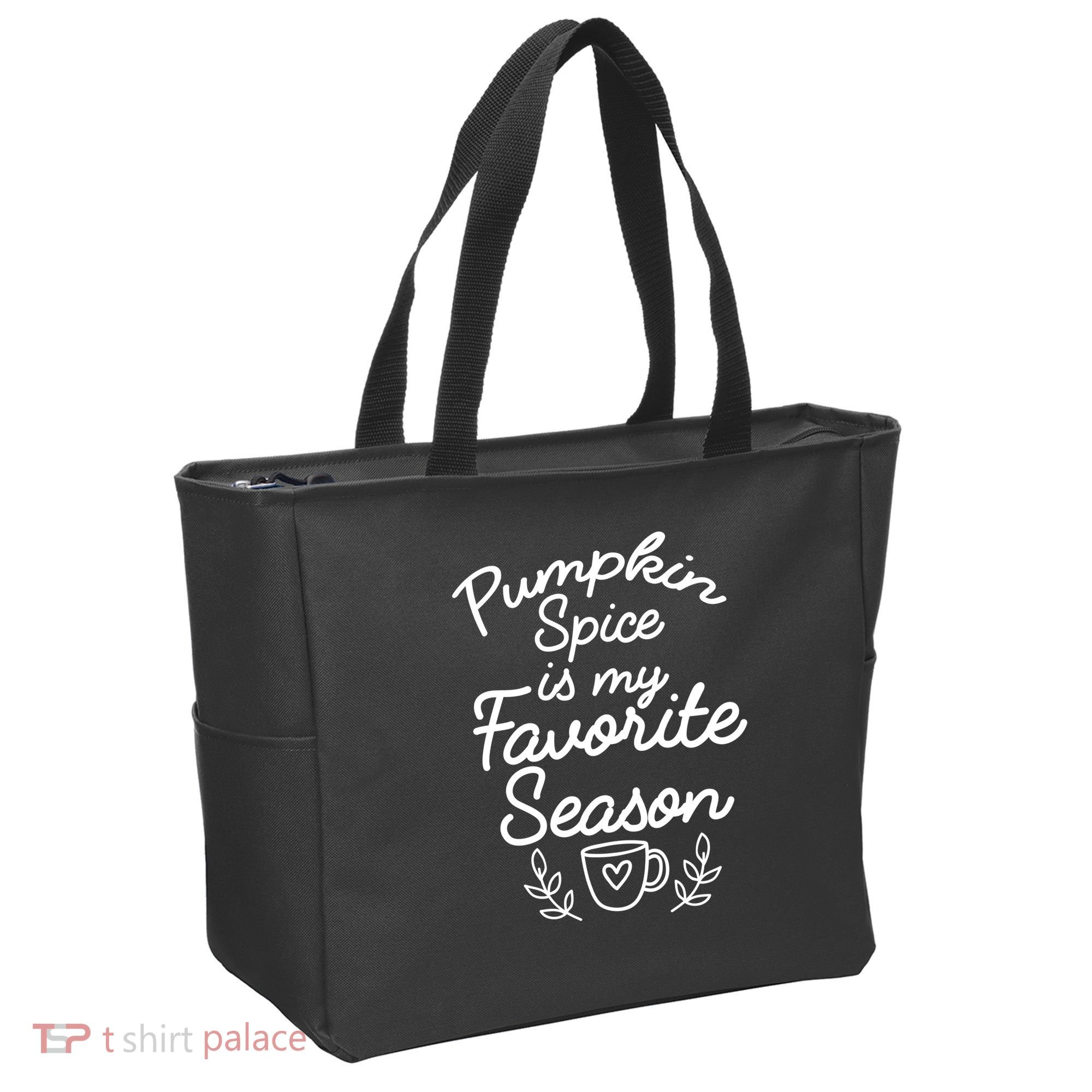 Pumpkin Spice Season Tote Bag