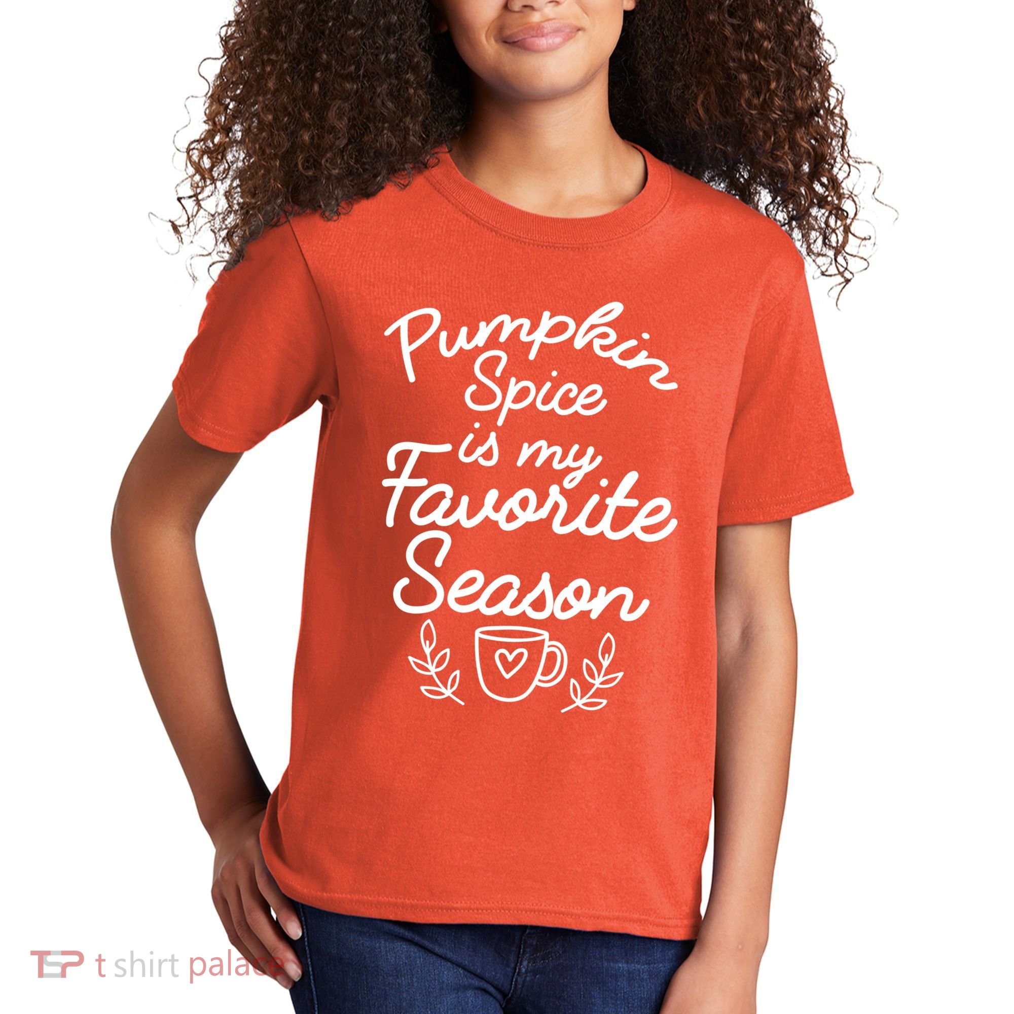 Pumpkin Spice Season Kids T-Shirt