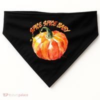 Pumpkin Spice Spice Baby USA-Made Doggie Bandana thumb 0