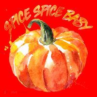 Pumpkin Spice Spice Baby Santa Hat thumb 1