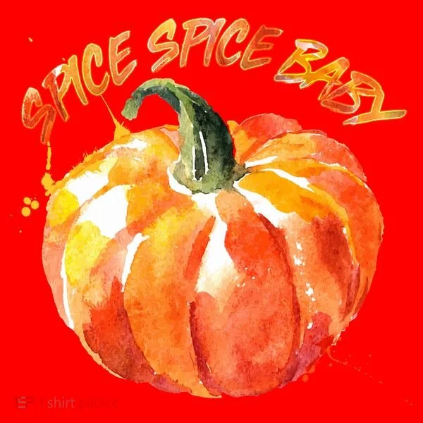 Pumpkin Spice Spice Baby Santa Hat