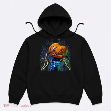 Pumpkinhead Scarecrow Halloween Hoodie
