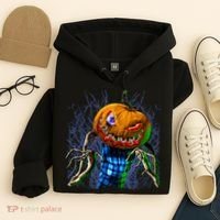 Pumpkinhead Scarecrow Halloween Hoodie thumb 4