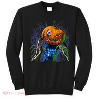 Pumpkinhead Scarecrow Halloween Sweatshirt thumb 0