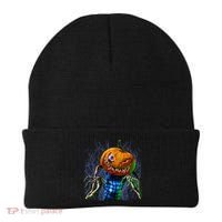 Pumpkinhead Scarecrow Halloween Beanie thumb 0