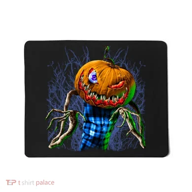 Pumpkinhead Scarecrow Halloween Mousepad