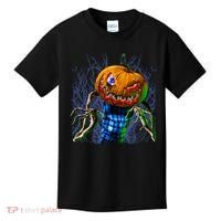 Pumpkinhead Scarecrow Halloween Kids T-Shirt thumb 0