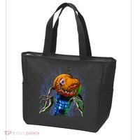 Pumpkinhead Scarecrow Halloween Tote Bag thumb 3
