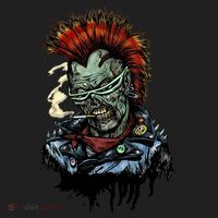 Punk Zombie Women's Sweatshirt thumb 2