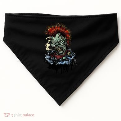 Punk Zombie USA-Made Doggie Bandana