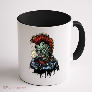 Punk Zombie Coffee Mug back