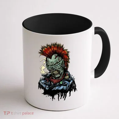 Punk Zombie Coffee Mug back