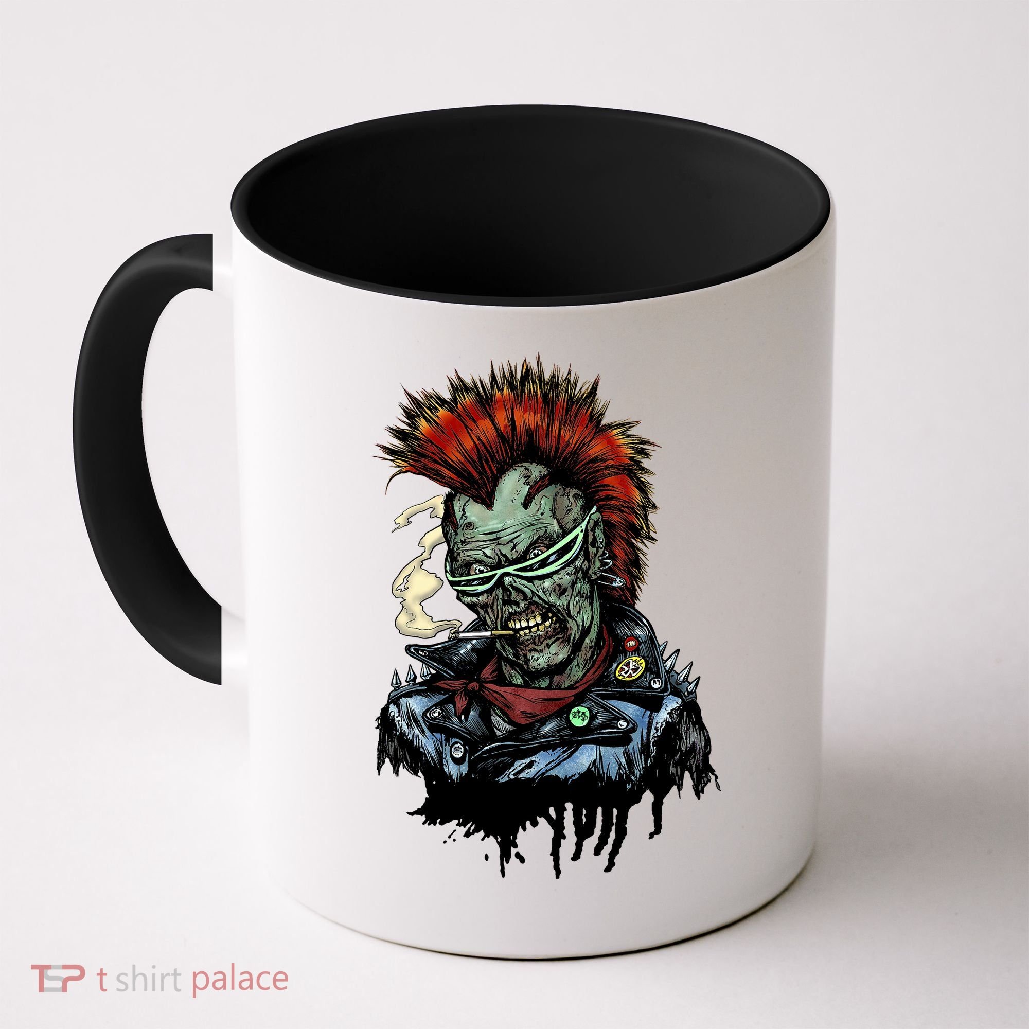 Punk Zombie Coffee Mug