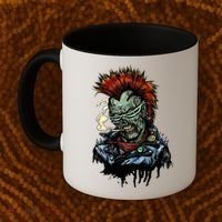 Punk Zombie Coffee Mug thumb 2
