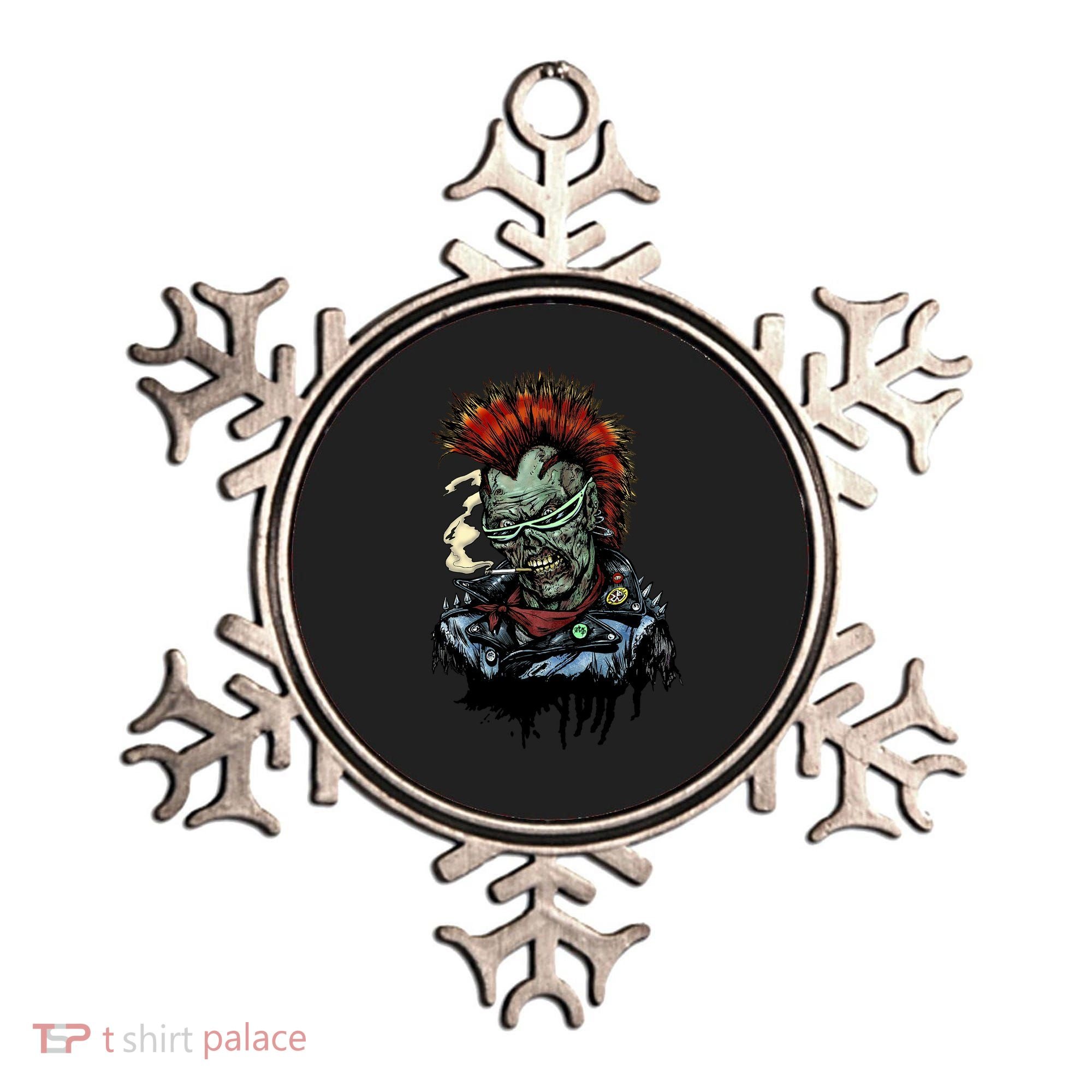Punk Zombie Ornament