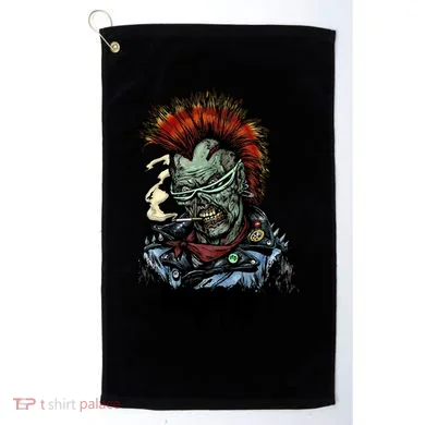 Punk Zombie Golf Towel