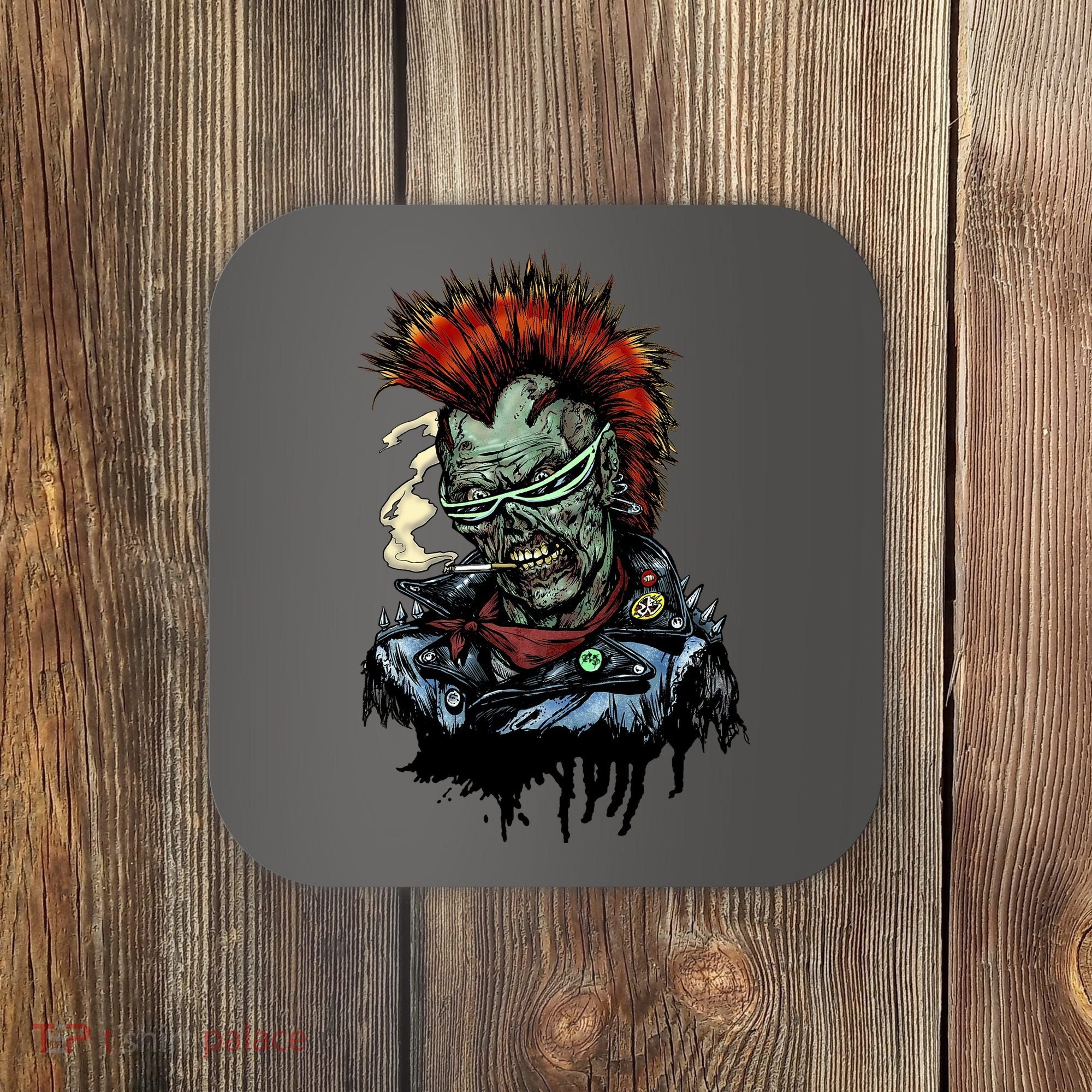 Punk Zombie Coaster