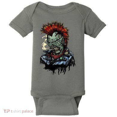 Punk Zombie Baby Bodysuit