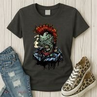 Punk Zombie Women's T-Shirt thumb 3
