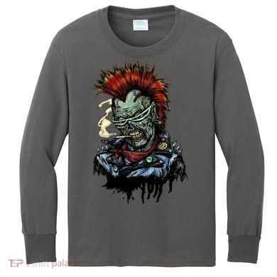 Punk Zombie Kids Long Sleeve Shirt