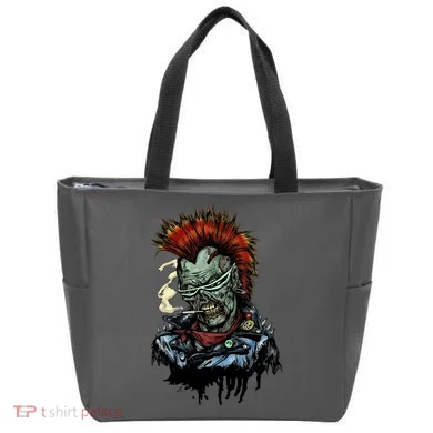 Punk Zombie Tote Bag