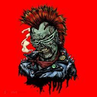 Punk Zombie Santa Hat thumb 1