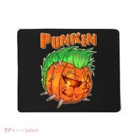 PUNKIN With Mohawk Funny Scary Halloween Mousepad thumb 0