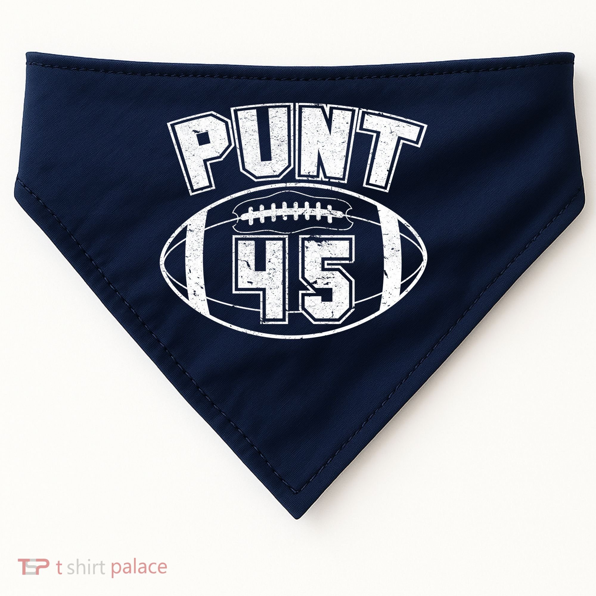 Punt 45 Anti Trump Football USA-Made Doggie Bandana