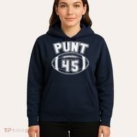 Punt 45 Anti Trump Football Hoodie thumb 5