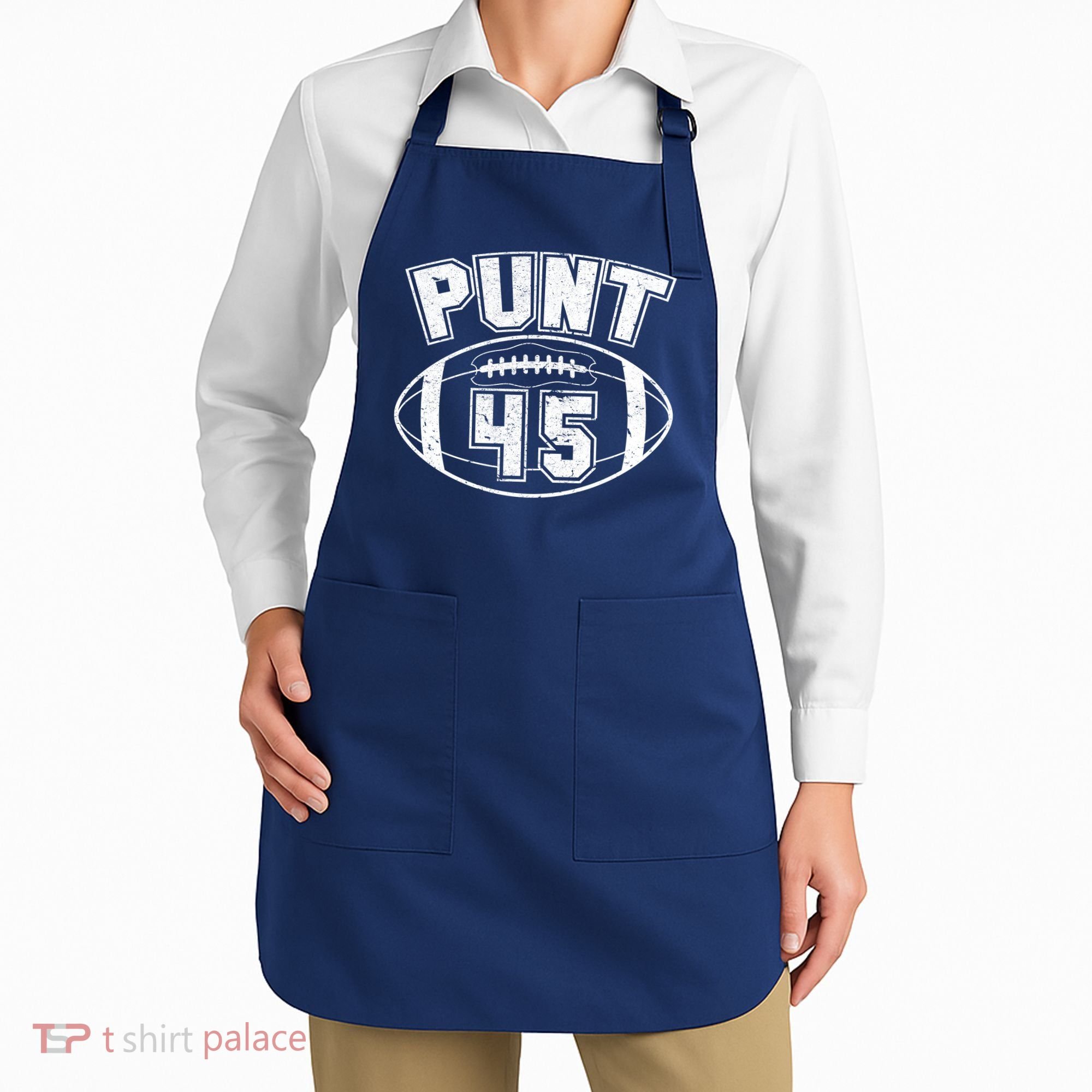 Punt 45 Anti Trump Football Apron