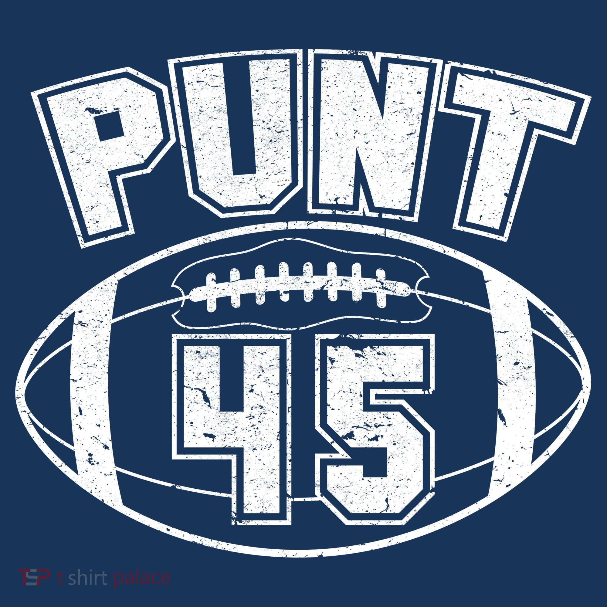 Punt 45 Anti Trump Football Mousepad