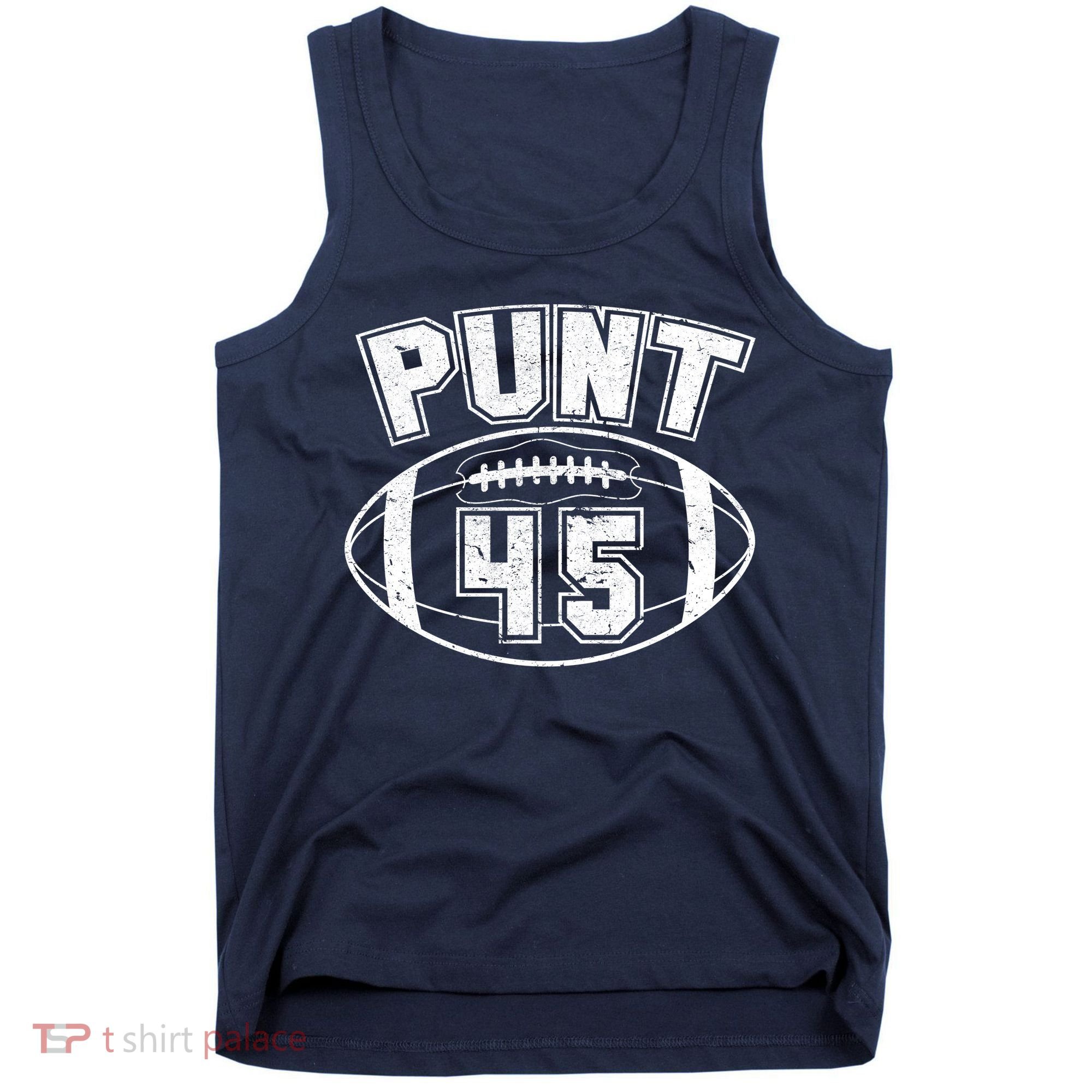 Punt 45 Anti Trump Football Tank Top