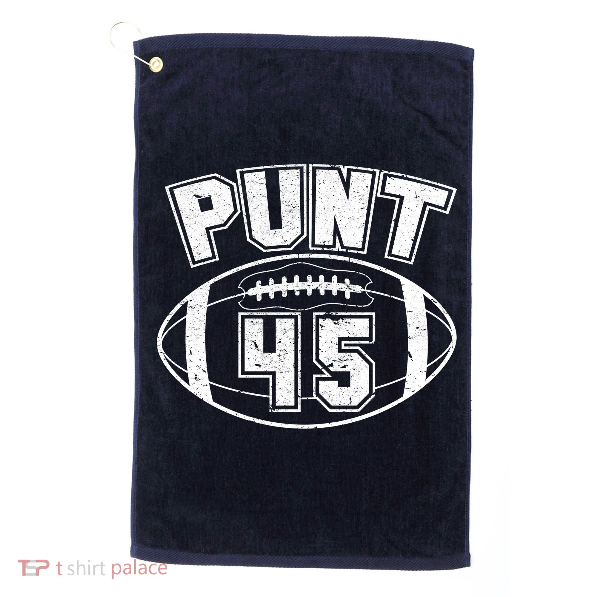 Punt 45 Anti Trump Football Golf Towel