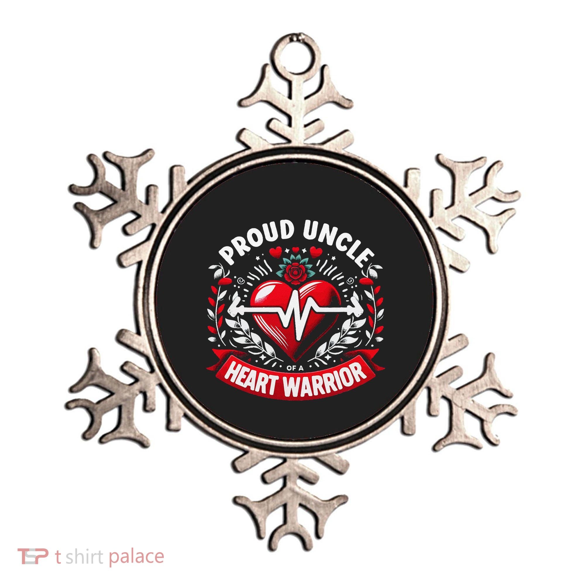Proud Uncle Of Heart Warrior Chd Awareness Congenital Defect Ornament