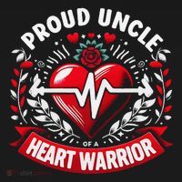 Proud Uncle Of Heart Warrior Chd Awareness Congenital Defect Women's Tank Top thumb 5