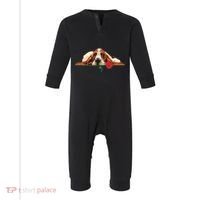 Puppy Love Red Rose Infant Fleece One Piece thumb 0