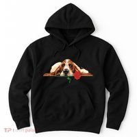 Puppy Love Red Rose Hoodie thumb 0