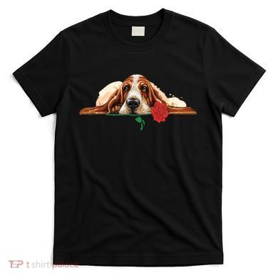 Puppy Love Red Rose T-Shirt