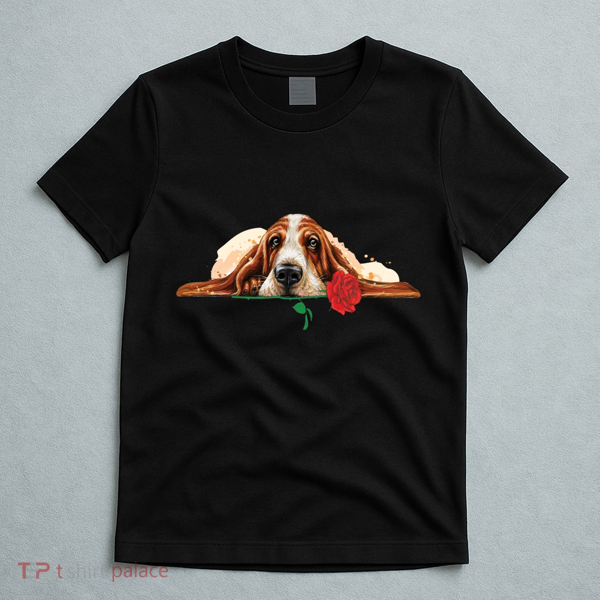 Puppy Love Red Rose T-Shirt