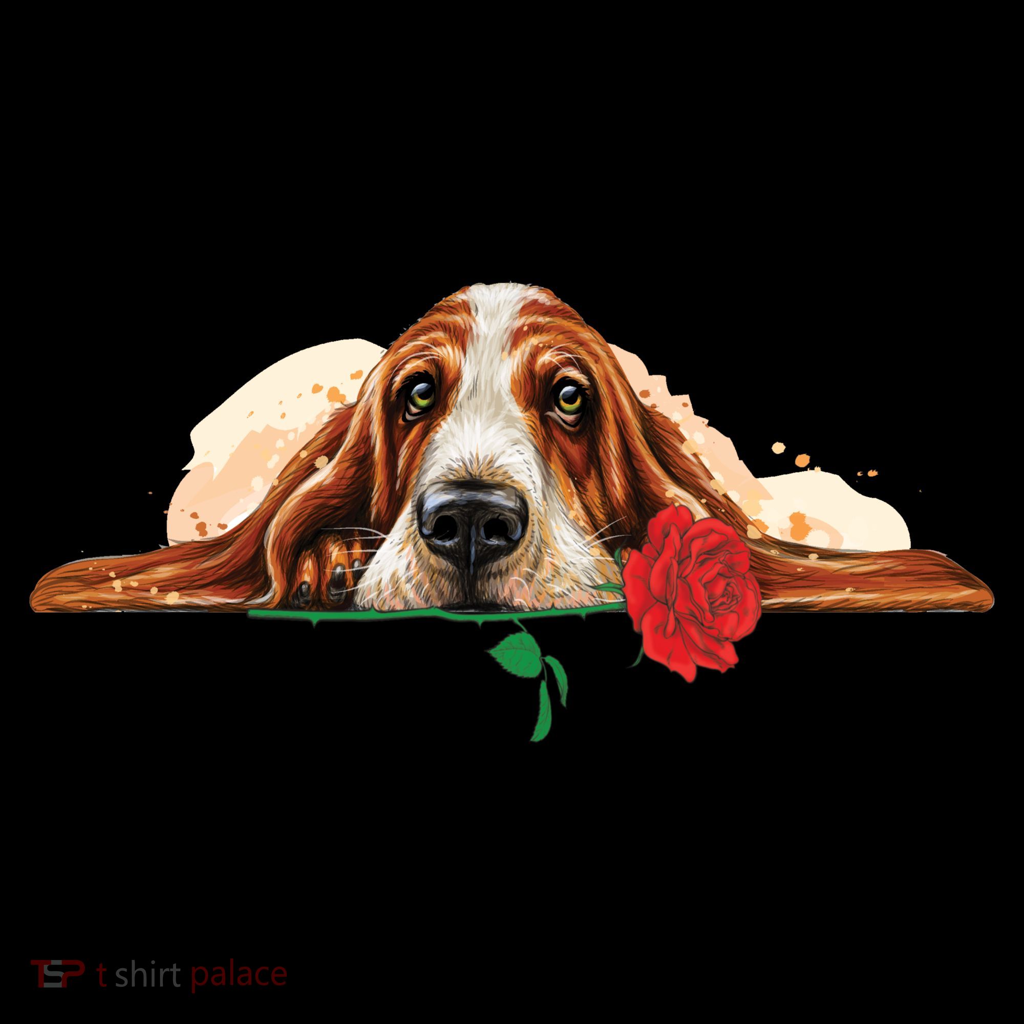 Puppy Love Red Rose Bucket Hat
