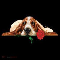 Puppy Love Red Rose Coffee Mug thumb 5