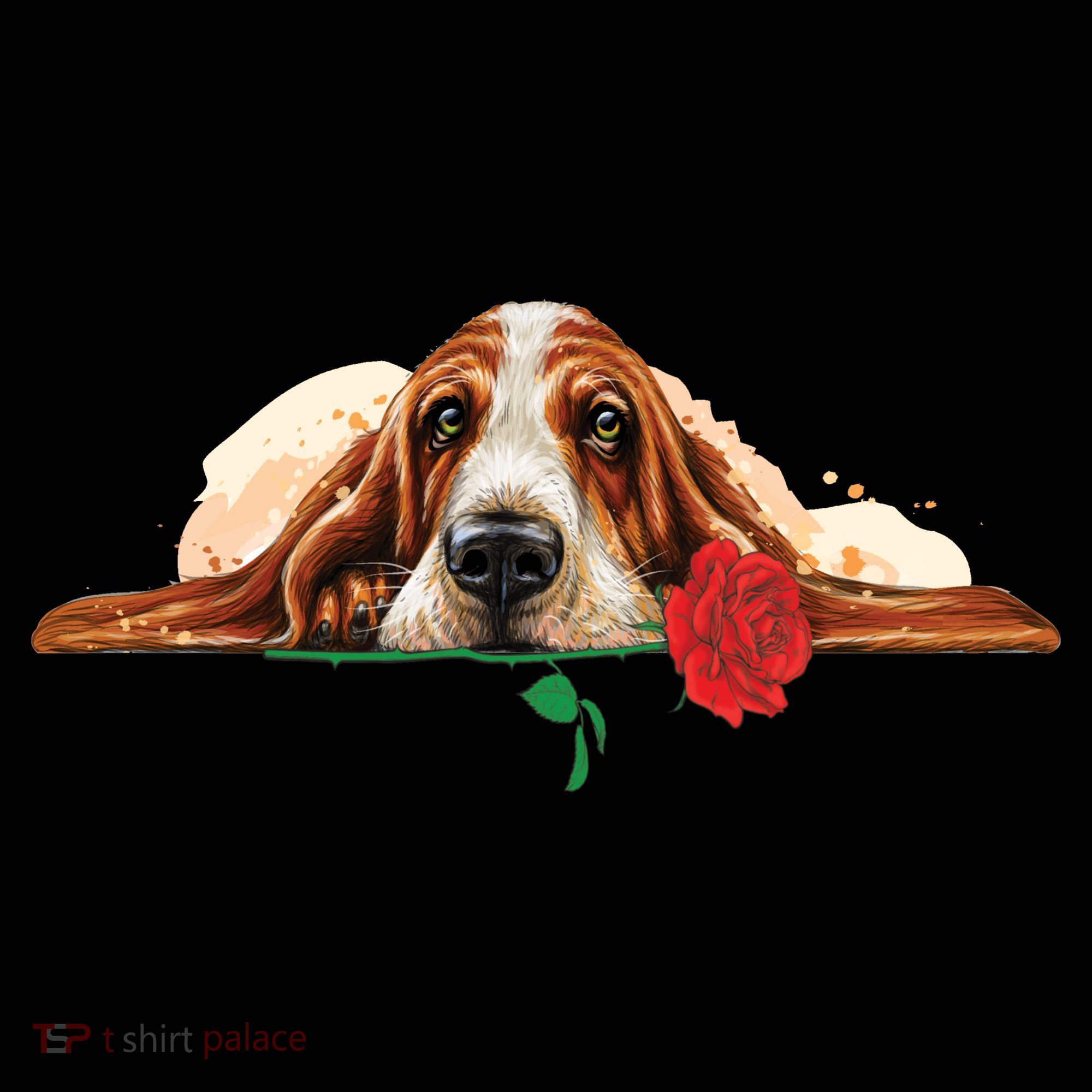 Puppy Love Red Rose 16oz Travel Tumbler