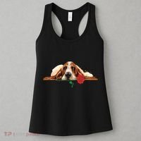 Puppy Love Red Rose Women's Tank Top thumb 3
