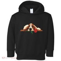 Puppy Love Red Rose Toddler Hoodie thumb 0