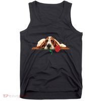 Puppy Love Red Rose Tank Top thumb 0