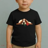 Puppy Love Red Rose Toddler T-Shirt thumb 2